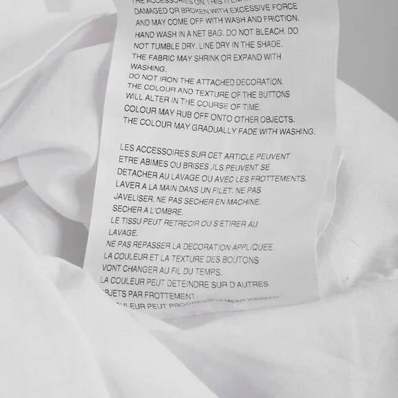 Comme Des Garcon Homme Plus Stud Shirt - Picture 12 of 12